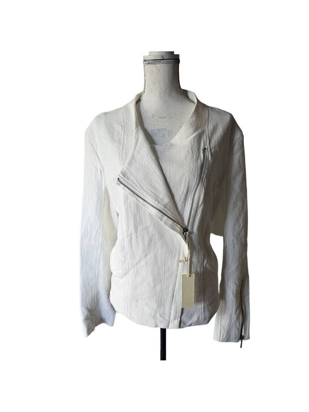 Blank NYC Mesh Detail Crepe Jacket Size 3X